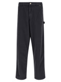 Moncler Blue Cotton Cargo Pants