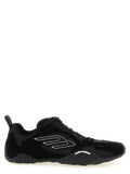 Balenciaga Black Polyester Athletic Sneakers