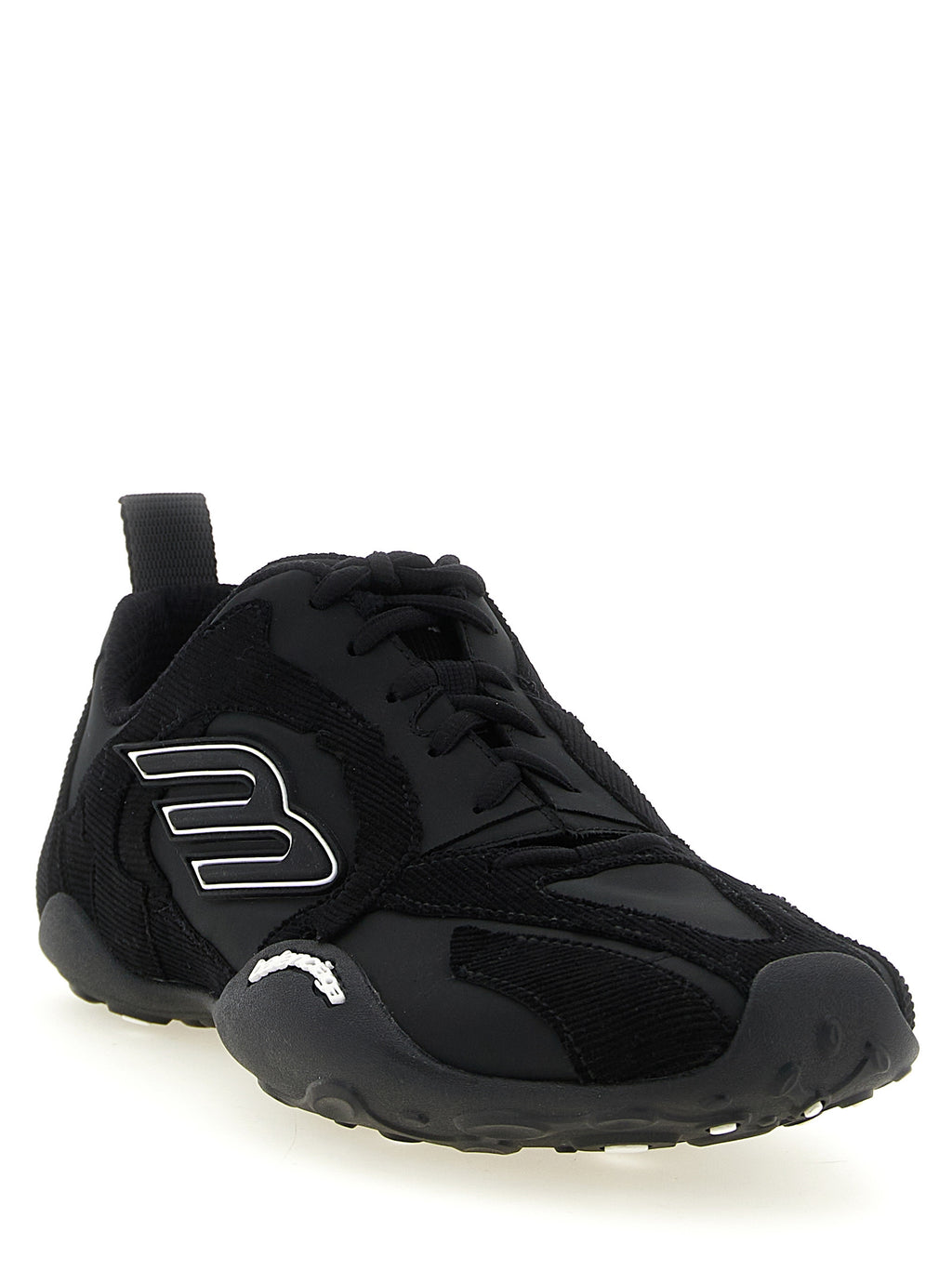 Balenciaga Black Polyester Athletic Sneakers