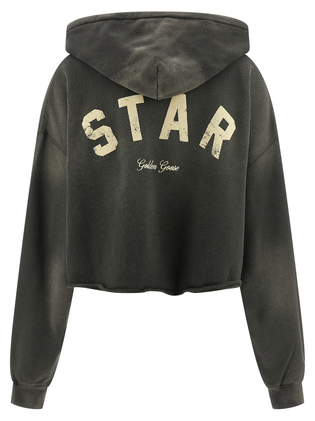 Golden Goose Gray Cotton Hoodie