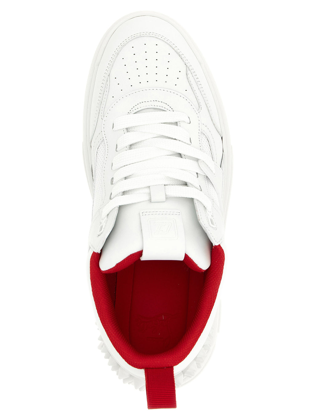 Christian Louboutin White Calfskin Athletic Sneakers