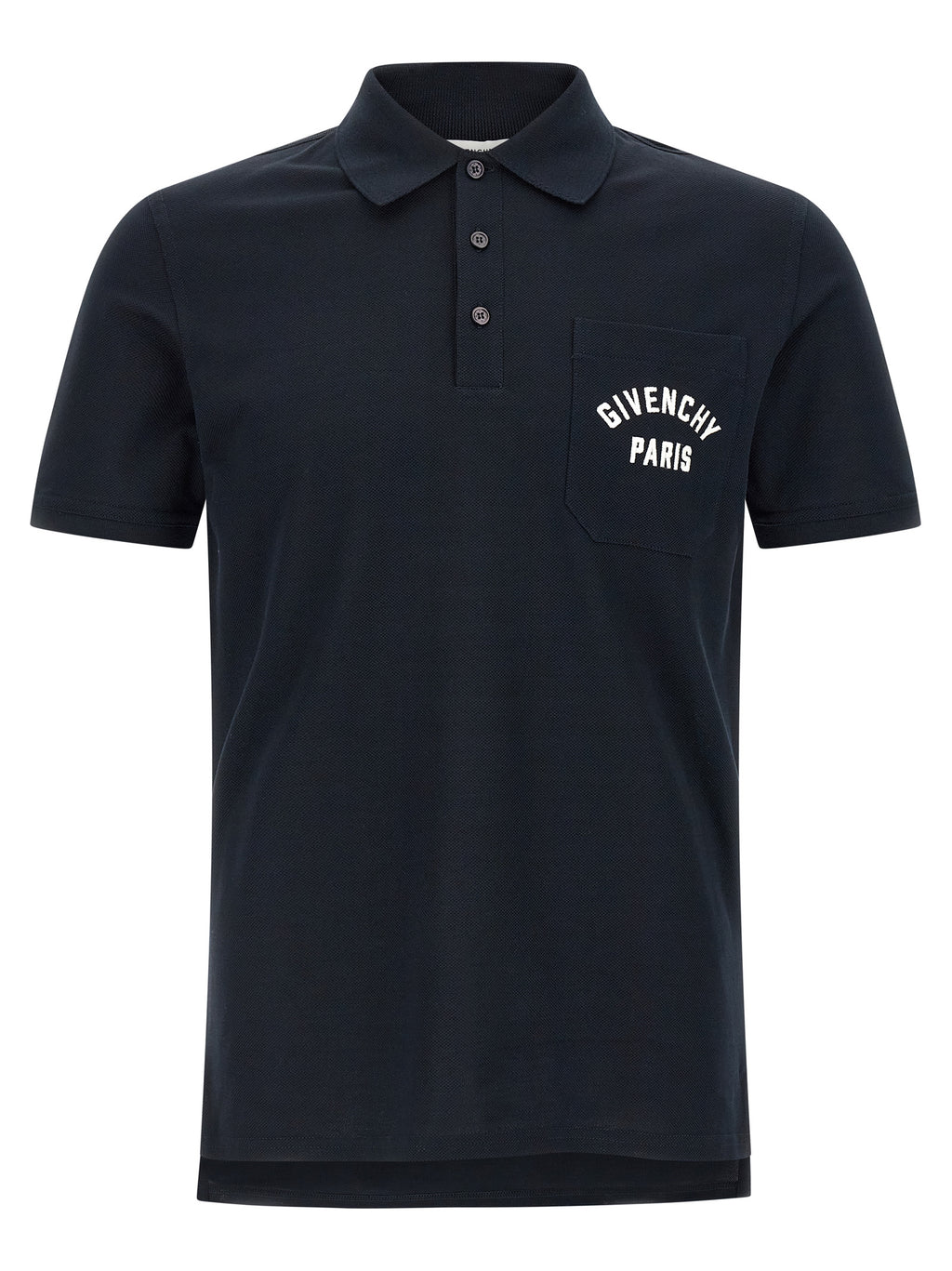 Givenchy Blue Cotton Polo Shirt