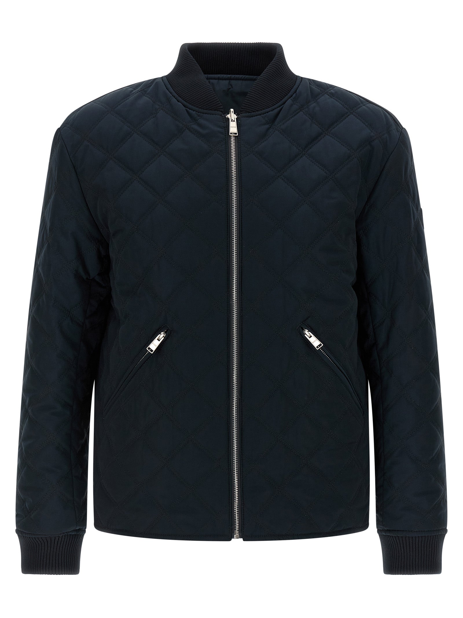 Hugo Boss Blue Polyester Bomber