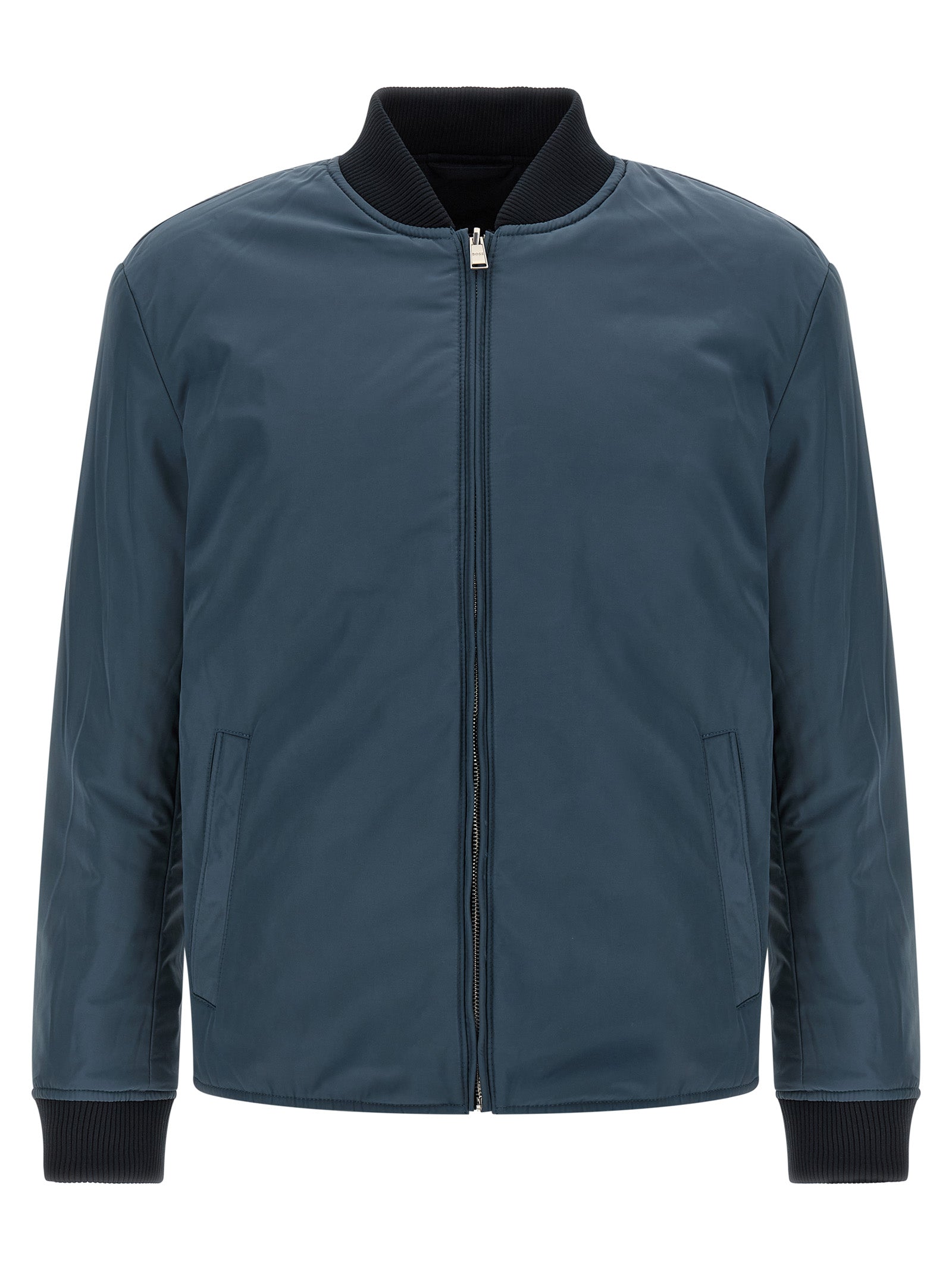 Hugo Boss Blue Polyester Bomber