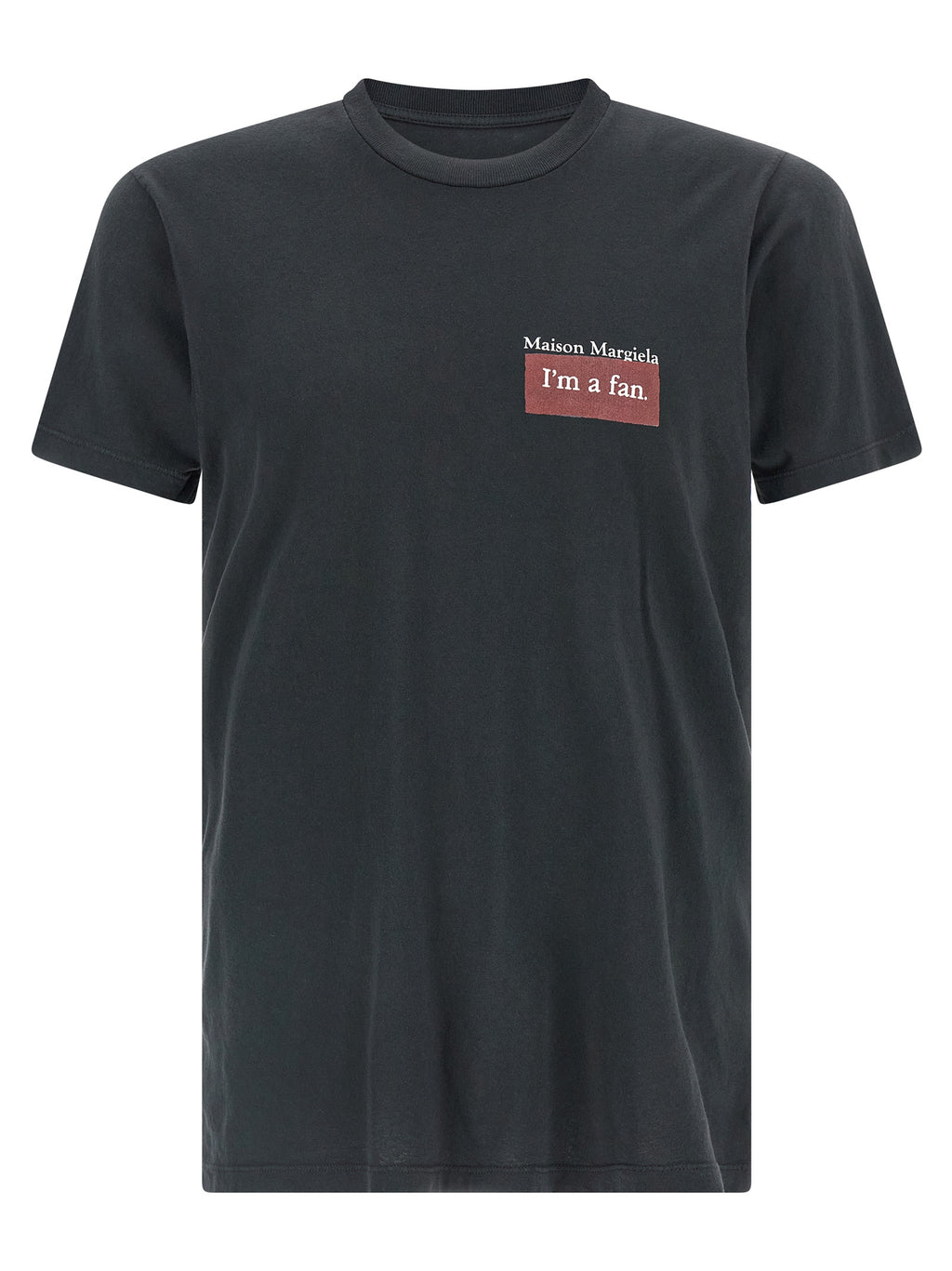 Maison Margiela Black Cotton T-Shirt