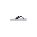 Armani Exchange White Rubber Flip-Flop Sandals
