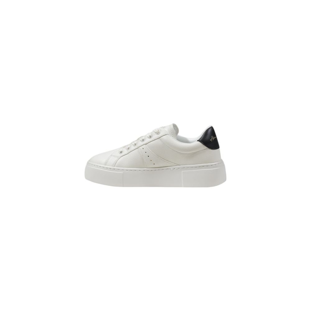 Armani Exchange Black Polyester Chunky Sneakers - GET THE BRAND