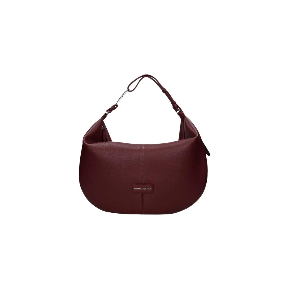 Armani Exchange Bordeaux Polyester Handbag - GET THE BRAND