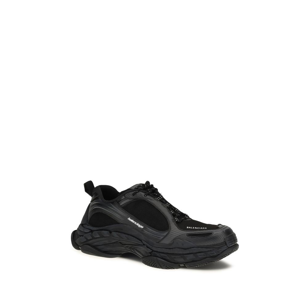 Balenciaga Black Polyester Athletic Sneakers - GET THE BRAND