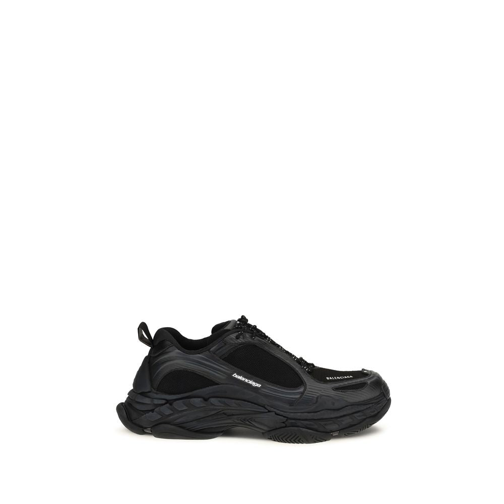 Balenciaga Black Polyester Athletic Sneakers - GET THE BRAND