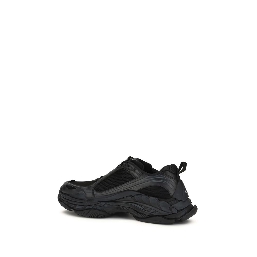 Balenciaga Black Polyester Athletic Sneakers - GET THE BRAND