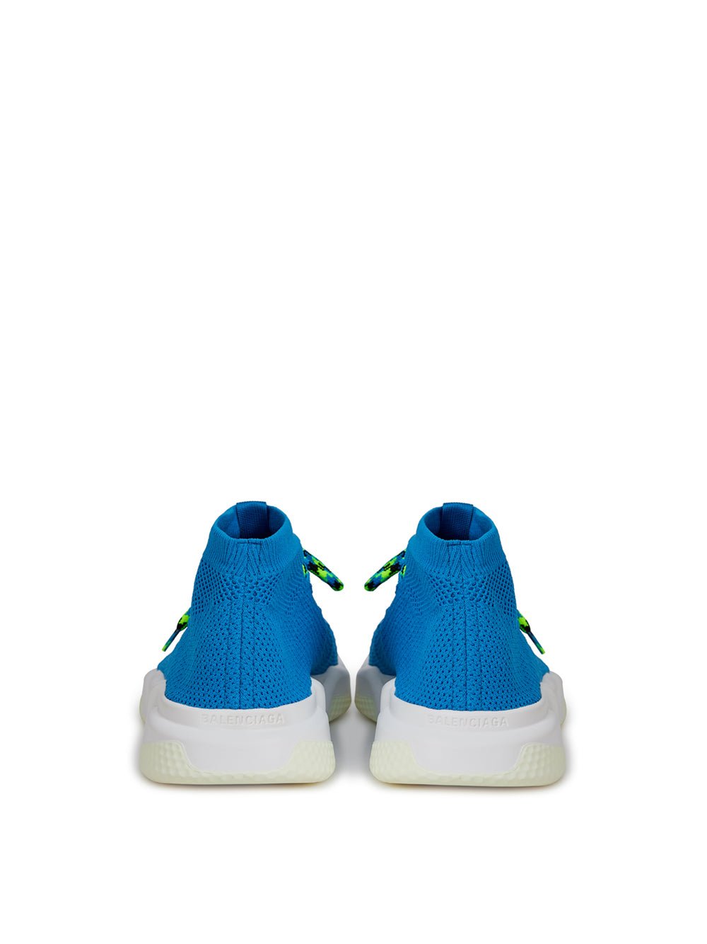 Balenciaga Blue Cotton Athletic Sneakers - GET THE BRAND