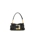 Balmain Black Calf Leather Bos Taurus Shoulder Bag - GET THE BRAND
