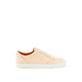 Burberry Pink Leather Low Top Sneakers - GET THE BRAND
