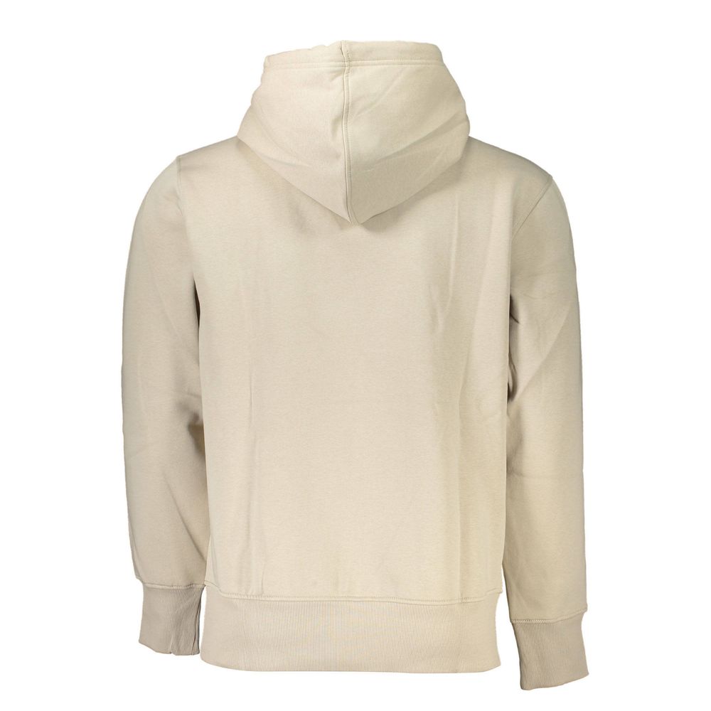 Calvin Klein Beige Cotton Men Sweater - GET THE BRAND