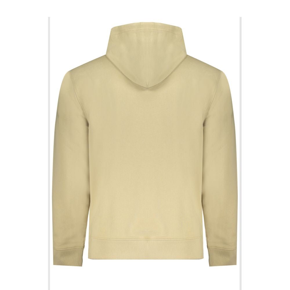 Calvin Klein Beige Cotton Men Sweatshirt - GET THE BRAND
