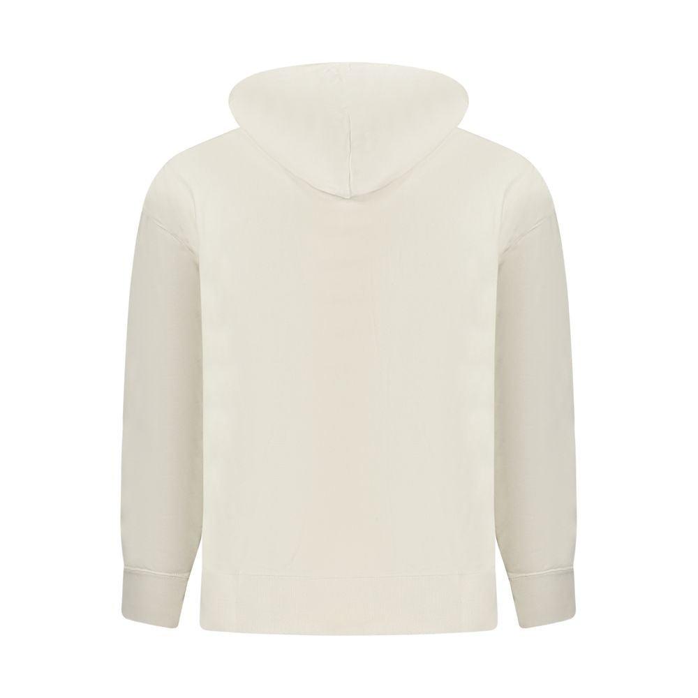 Calvin Klein Beige Cotton Men's Hoodie - GET THE BRAND