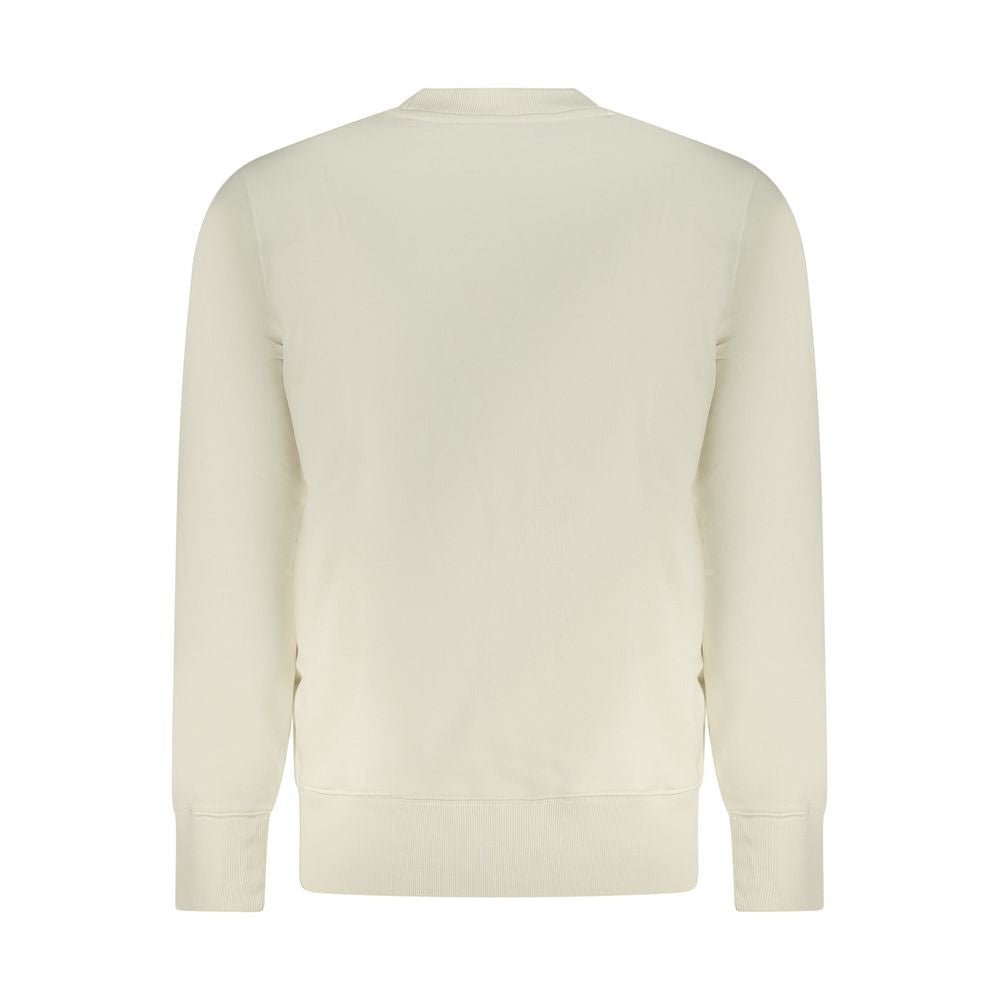 Calvin Klein Beige Cotton Men's Sweatshirt - GET THE BRAND