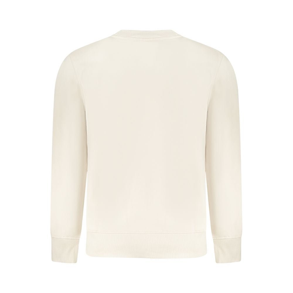 Calvin Klein Beige Cotton Men's Sweatshirt - GET THE BRAND