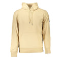 Calvin Klein Beige Cotton Men's Sweatshirt - GET THE BRAND