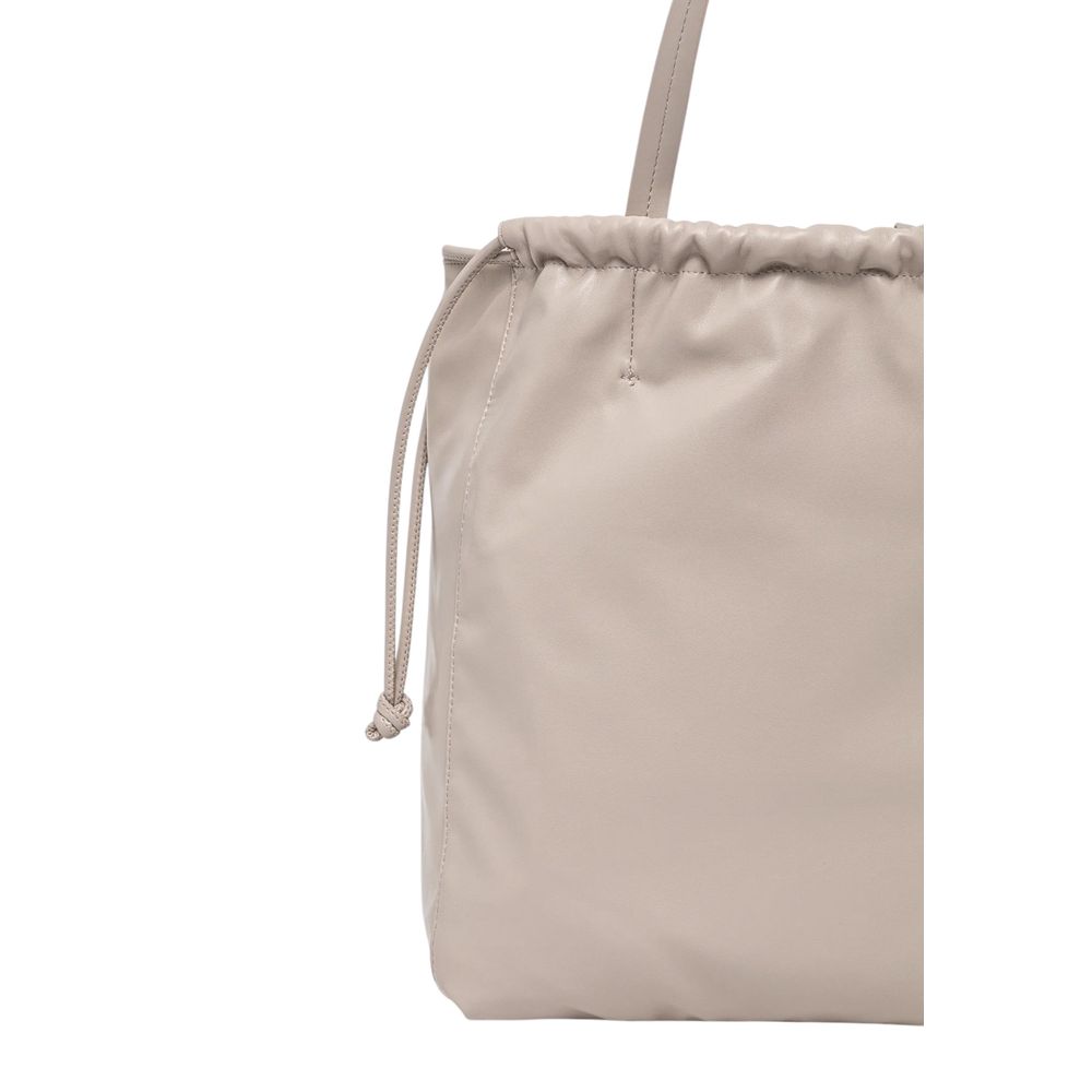 Calvin Klein Beige Polyethylene Handbag - GET THE BRAND