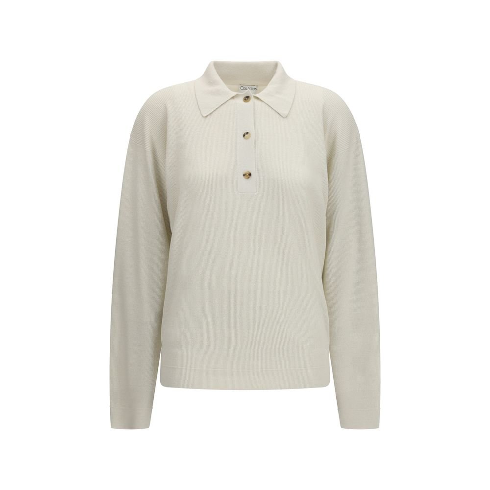 Calvin Klein Beige Silk Sweatshirt - GET THE BRAND