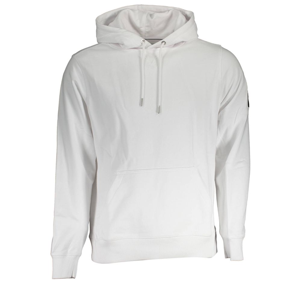 Calvin Klein Bianco Cotton Men Sweatshirt - GET THE BRAND