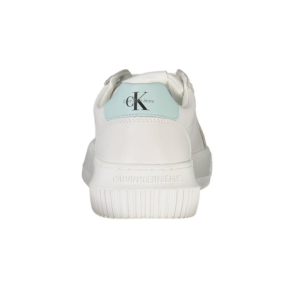 Calvin Klein Bianco Leather Women Sneaker - GET THE BRAND