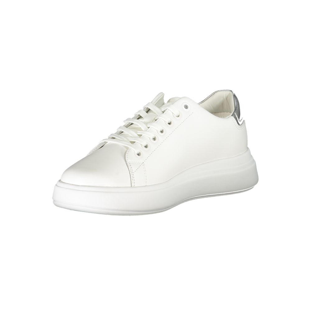 Calvin Klein Bianco Leather Women Sneaker - GET THE BRAND