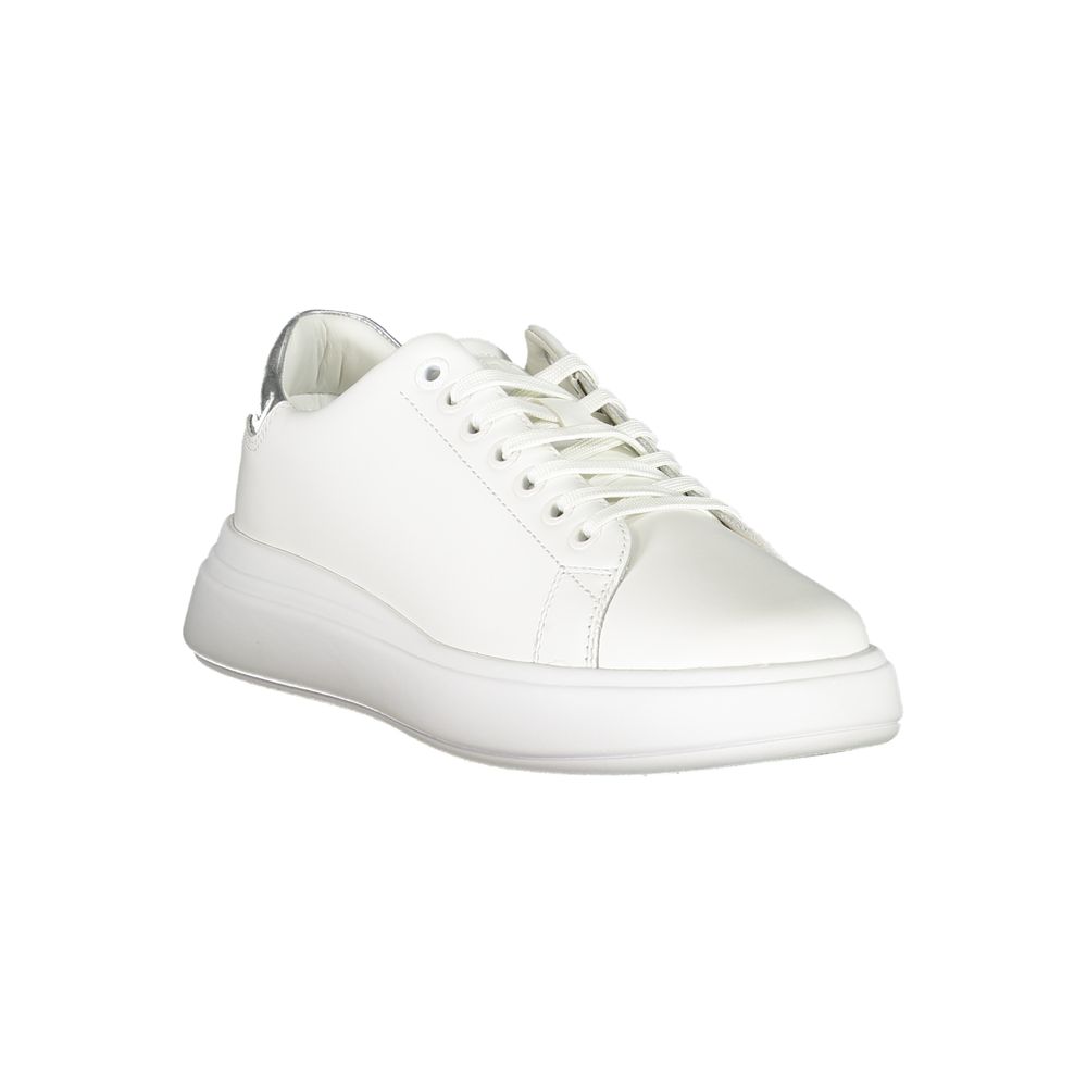 Calvin Klein Bianco Leather Women Sneaker - GET THE BRAND