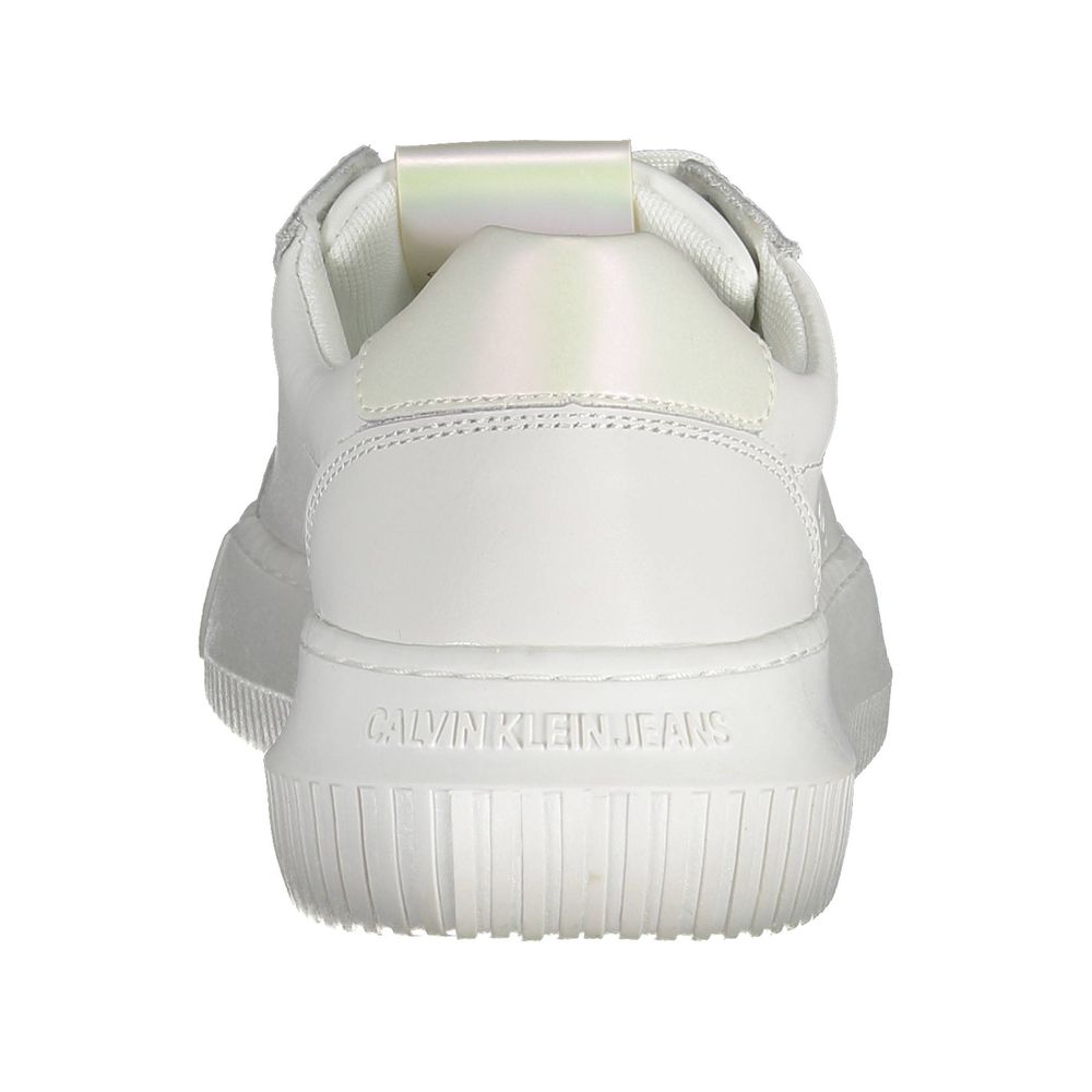 Calvin Klein Bianco Leather Women Sneaker - GET THE BRAND