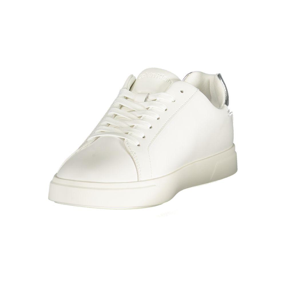 Calvin Klein Bianco Poliuretano Donna Sneaker - GET THE BRAND