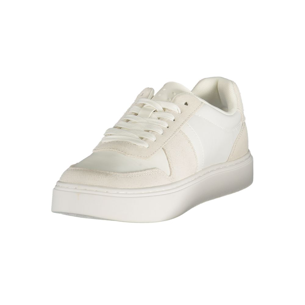 Calvin Klein Bianco Polyester Mens Sneaker - GET THE BRAND