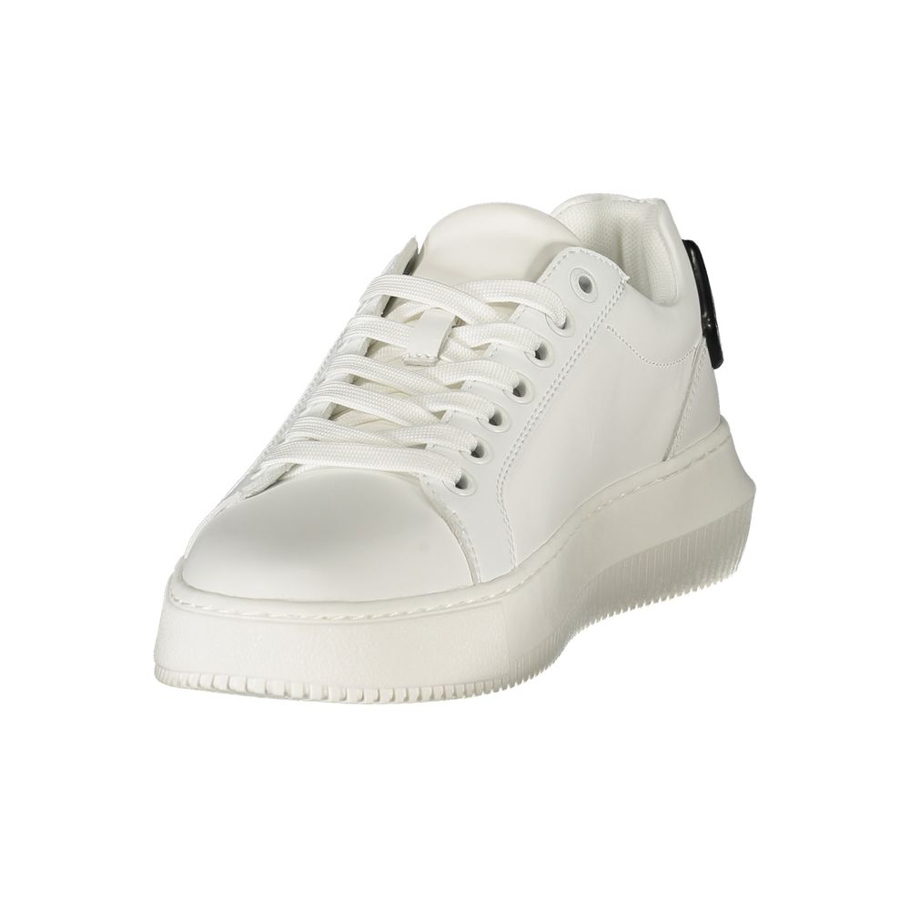 Calvin Klein Bianco Polyurethane Women Sneaker - GET THE BRAND