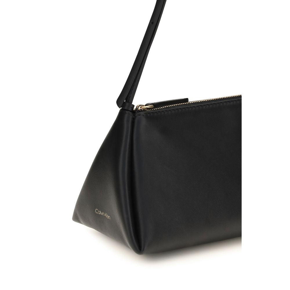 Calvin Klein Black Calf Leather Bos Taurus Handbag - GET THE BRAND