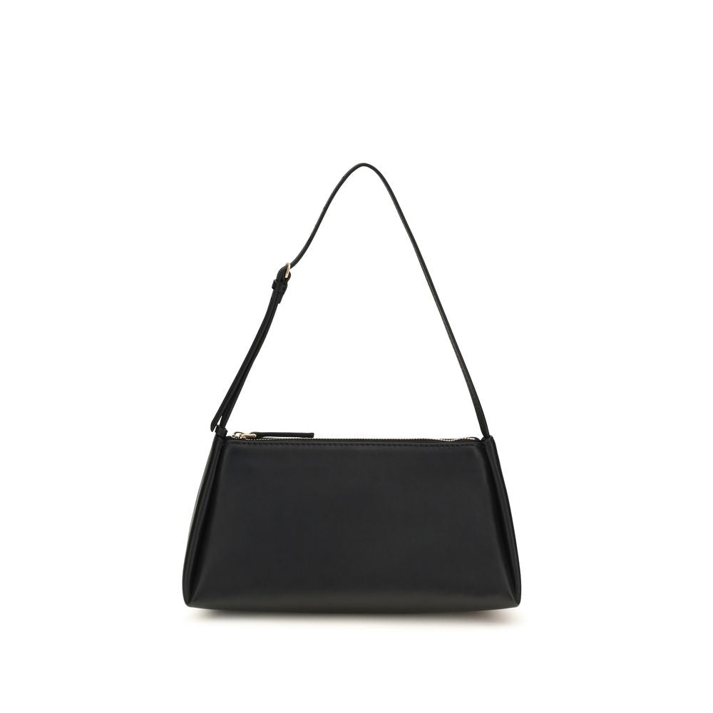 Calvin Klein Black Calf Leather Bos Taurus Handbag - GET THE BRAND