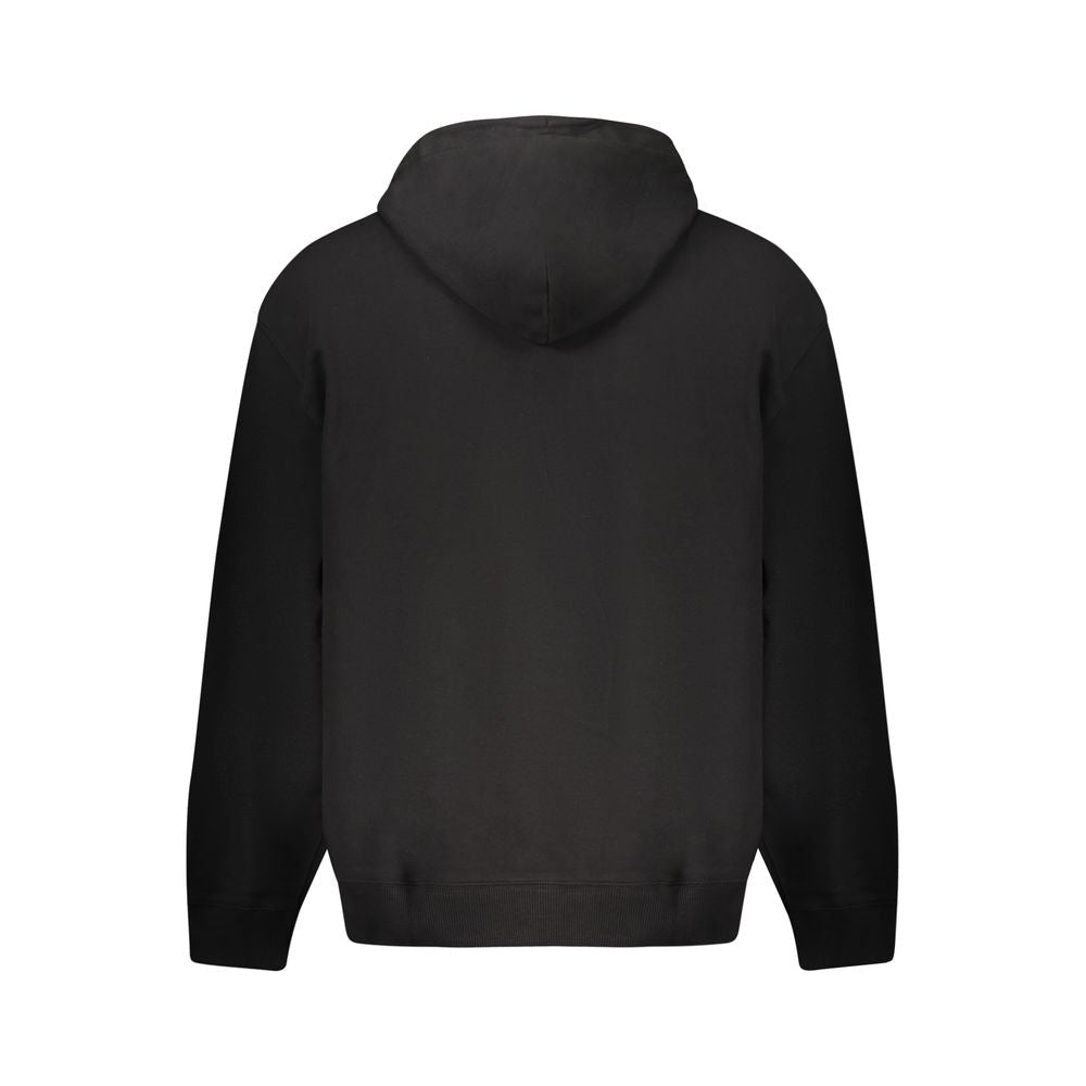 Calvin Klein Black Cotton Men Hoodie - GET THE BRAND