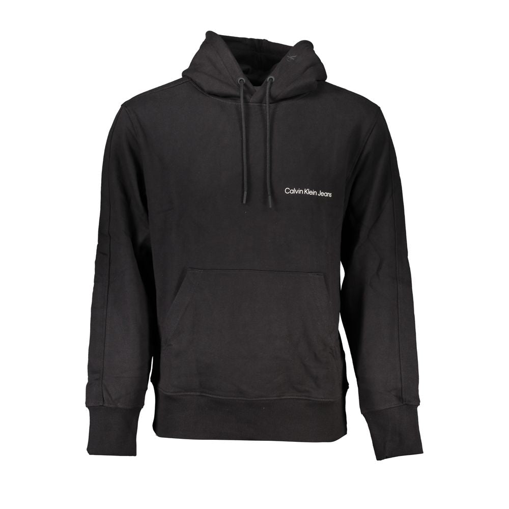 Calvin Klein Black Cotton Men Sweater - GET THE BRAND