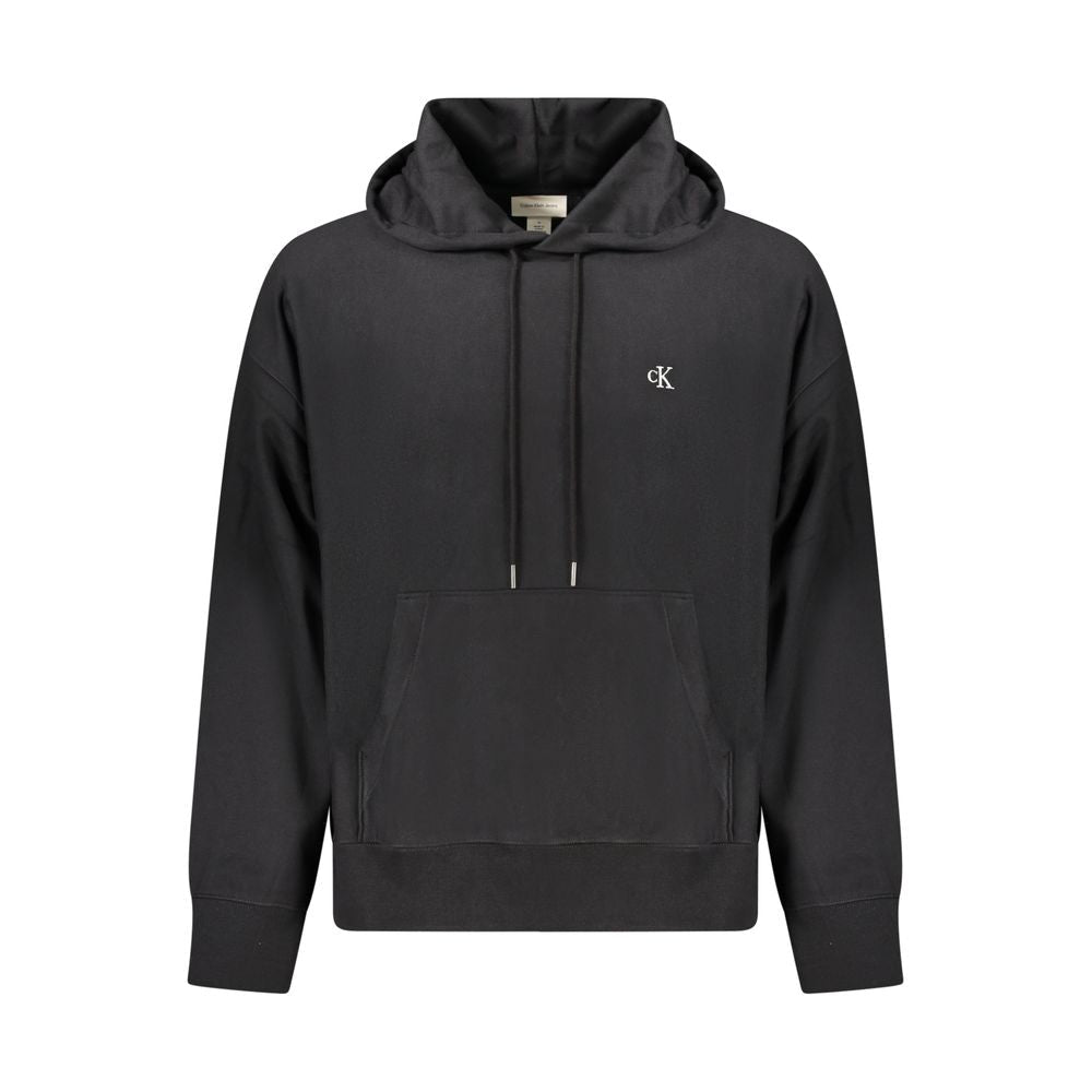 Calvin Klein Black Cotton Men Sweatshirt - GET THE BRAND