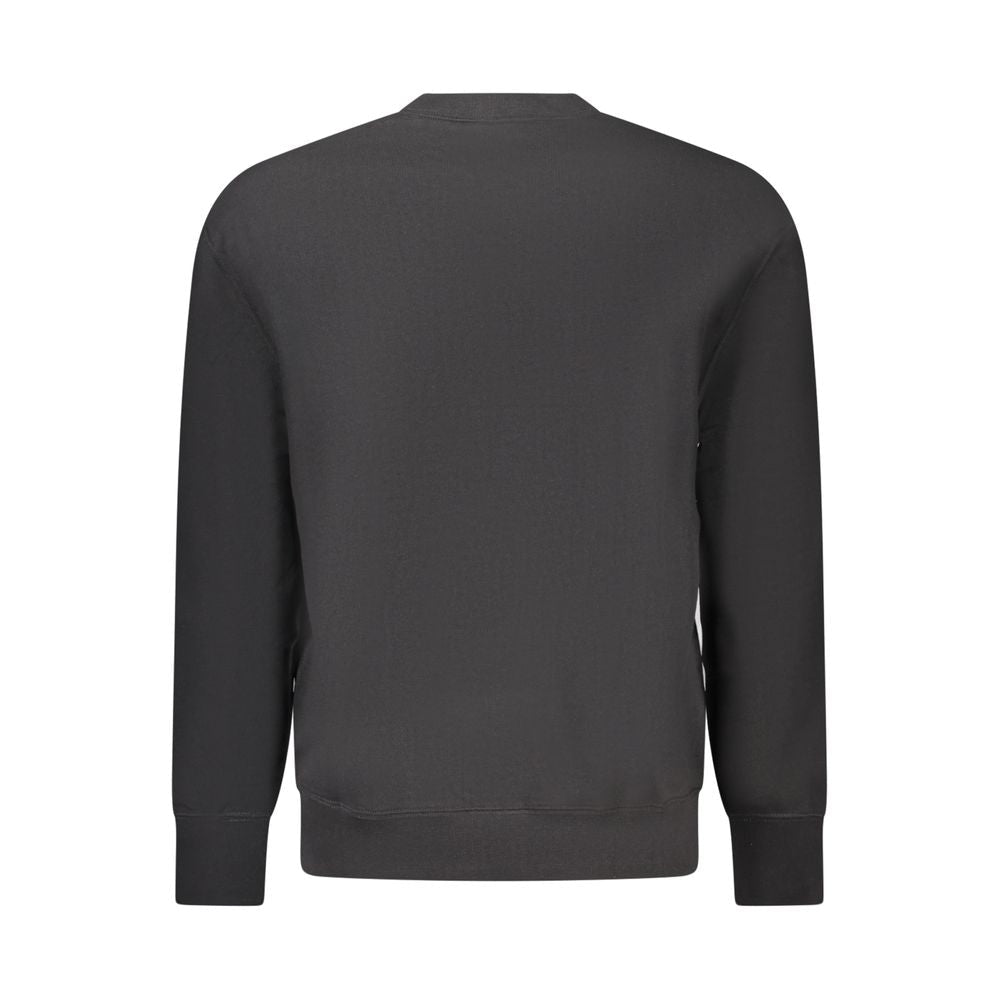 Calvin Klein Black Cotton Men Sweatshirt - GET THE BRAND