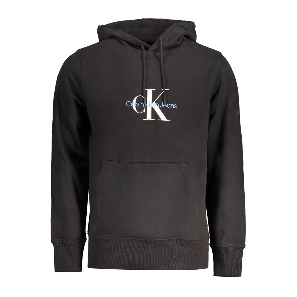 Calvin Klein Black Cotton Men's Sweatshirt - GET THE BRAND