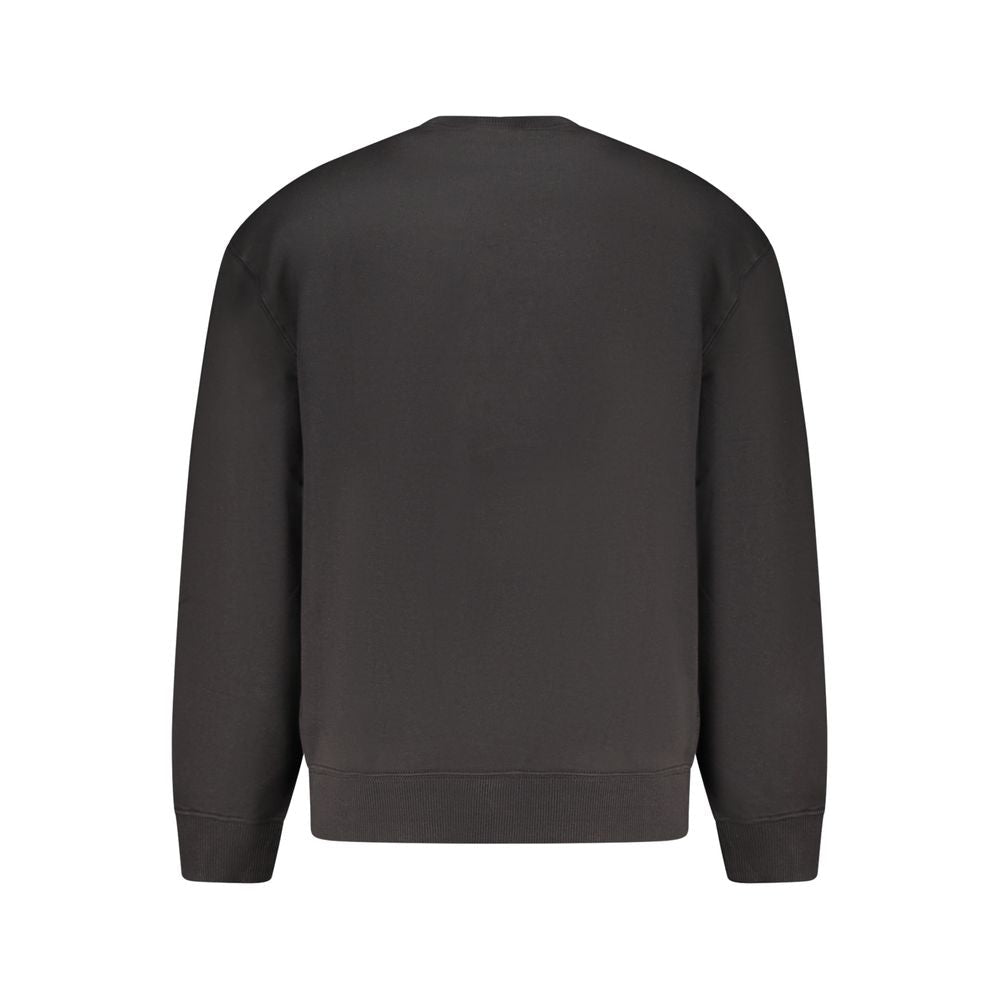 Calvin Klein Black Cotton Men's Sweatshirt - GET THE BRAND