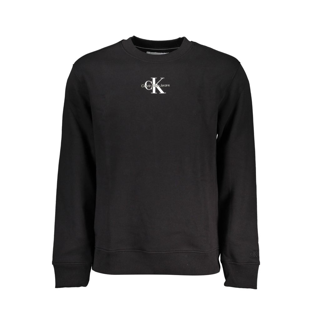 Calvin Klein Black Cotton Men's Sweatshirt - GET THE BRAND