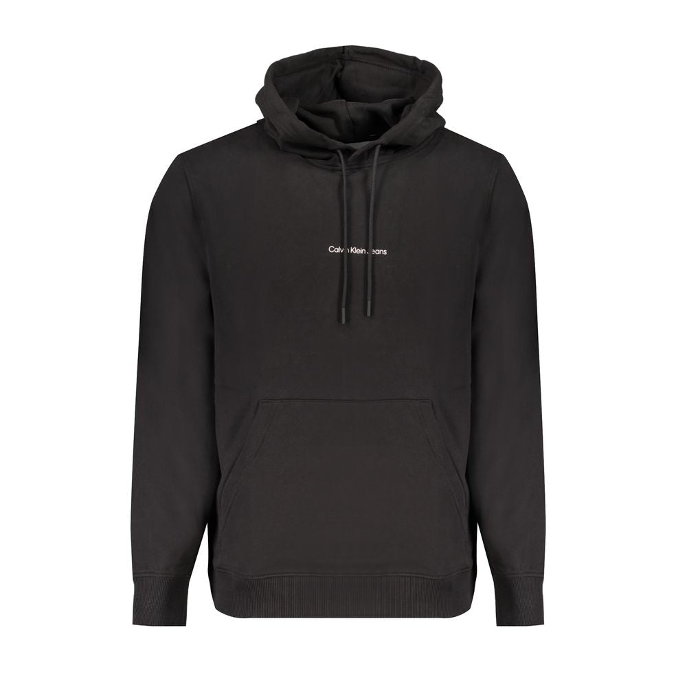 Calvin Klein Black Cotton Men's Sweatshirt - GET THE BRAND