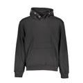 Calvin Klein Black Cotton Men's Sweatshirt with Hood - GET THE BRAND