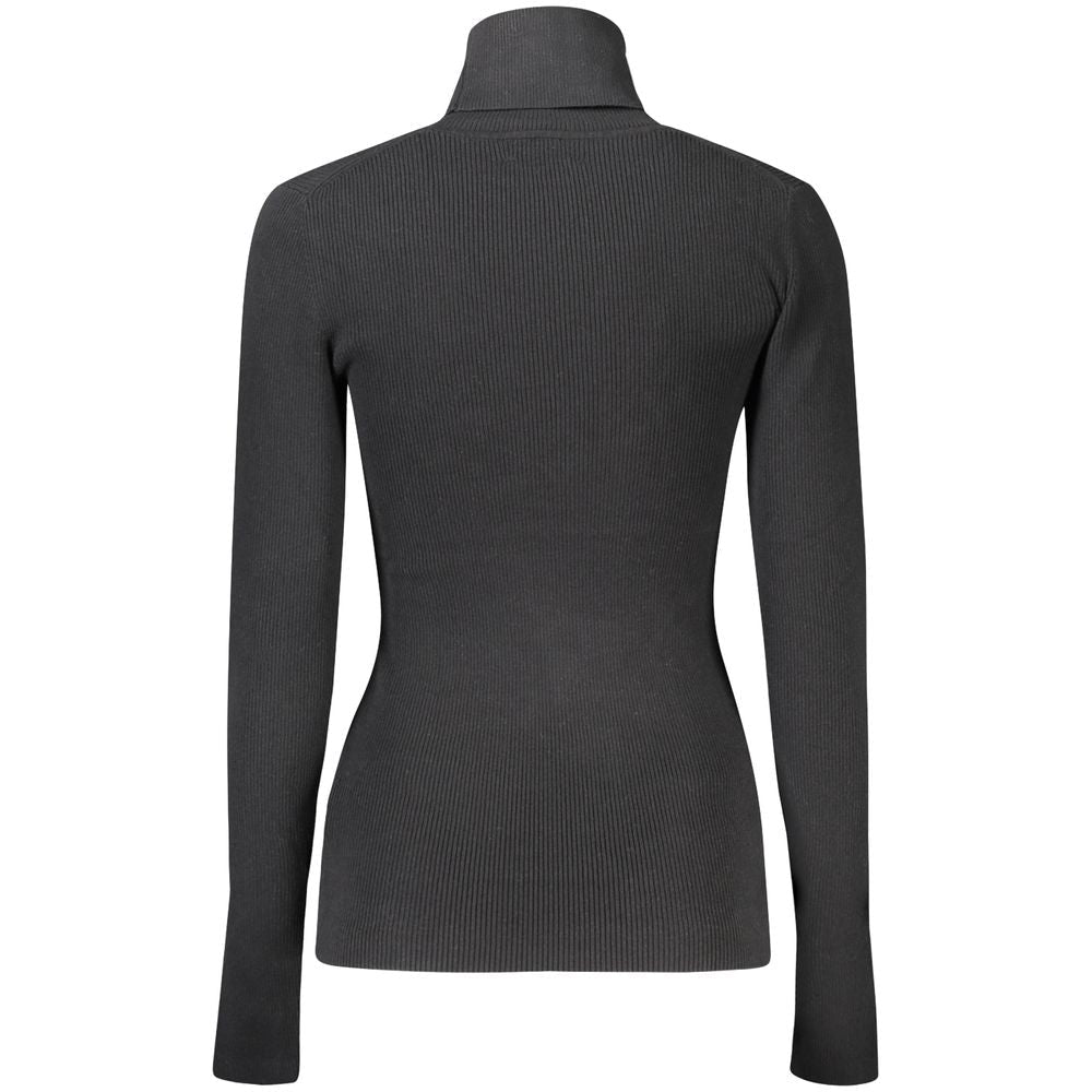 Calvin Klein Black Cotton Women Sweater - GET THE BRAND