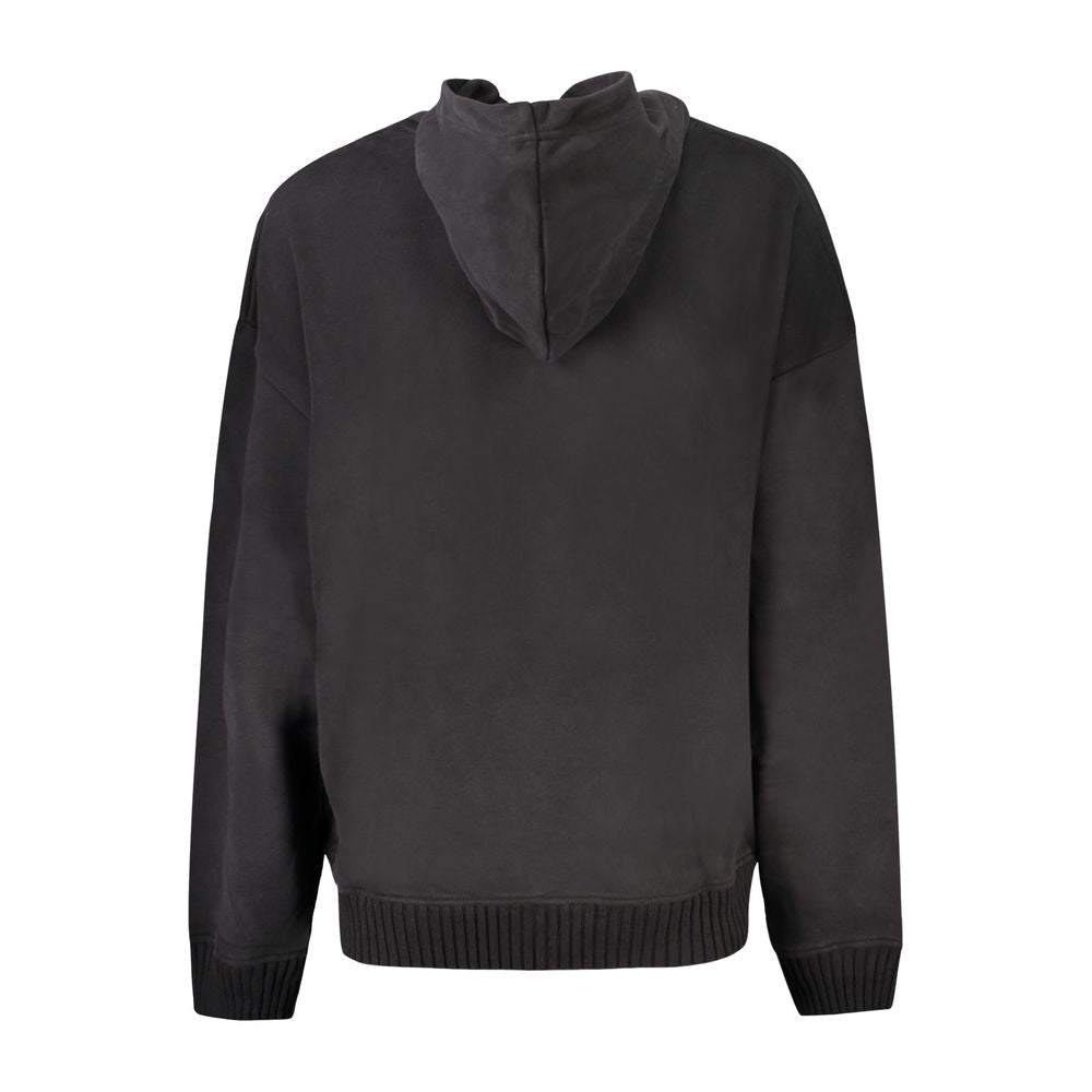 Calvin Klein Black Cotton Women Sweatshirt - GET THE BRAND