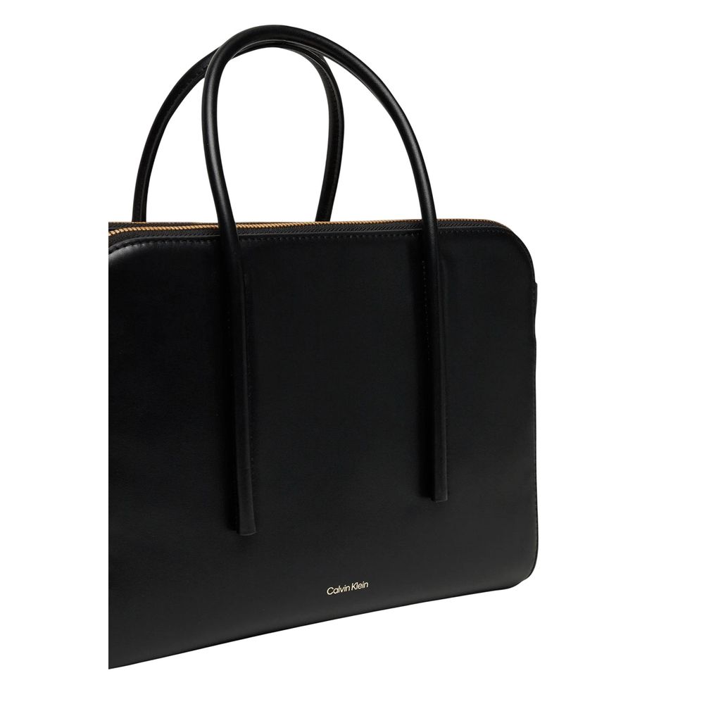 Calvin Klein Black Leather Handbag - GET THE BRAND