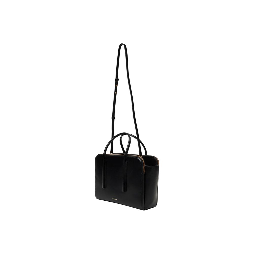 Calvin Klein Black Leather Handbag - GET THE BRAND