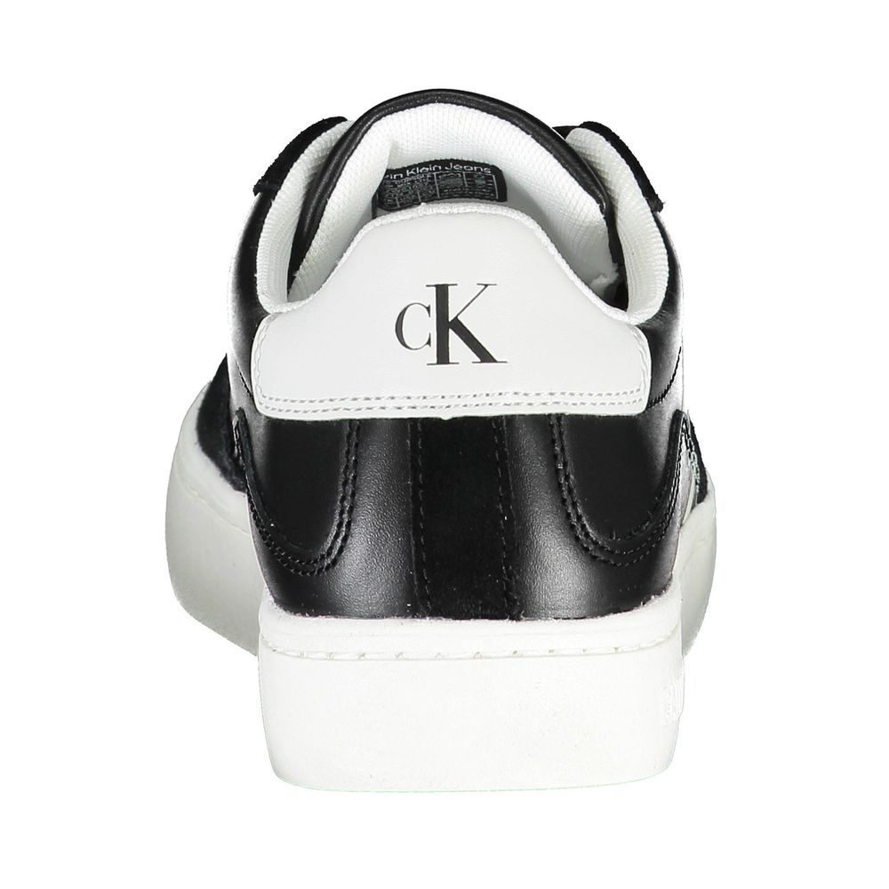 Calvin Klein Black Leather Women's Sneaker - GET THE BRAND